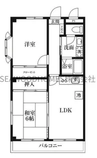 エミナス能見台【2階】の間取り