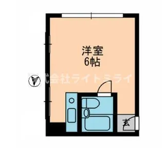 音羽小峰マンションズ【2階】の間取り