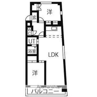 ファミールT・J【4階】の間取り
