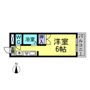 メーホーハイム【2階】の間取り