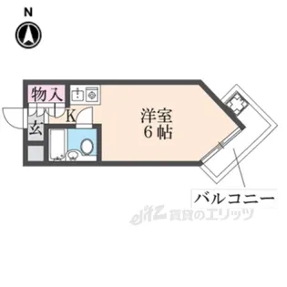 キューブAMX【6階】の間取り