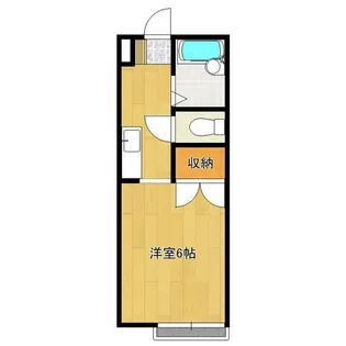 ハイブリッジ山崎【2階】の間取り
