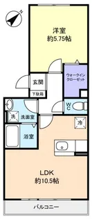メルベーユII【2階】の間取り