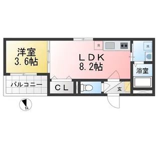 リブラ【2階】の間取り