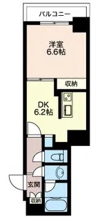 エスティメゾン神田【4階】の間取り