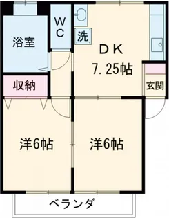 プラージュ【1階】の間取り