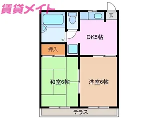 サニーコート【2階】の間取り