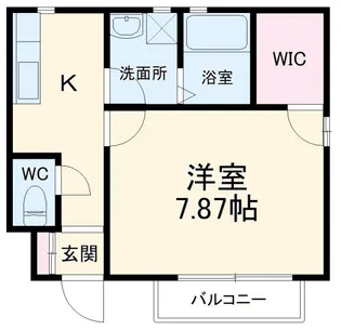 サントル・ヴィラージュ【1階】の間取り