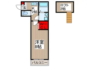 BestStage小手指2丁目【3階】の間取り