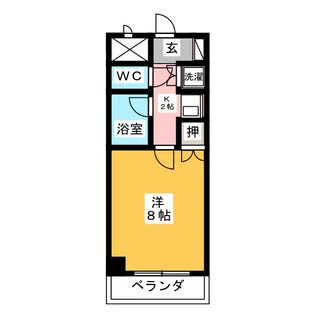 熱田泰文堂ビル【5階】の間取り