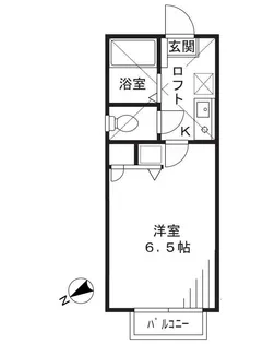 フォレストパーク溝の口【1階】の間取り