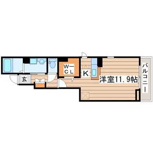 コッティ・T II【1階】の間取り