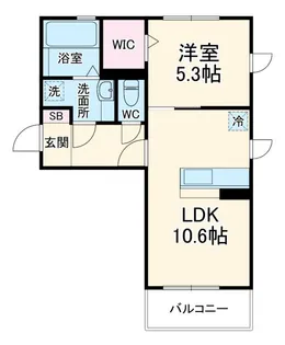 グリーンヒル柏森【1階】の間取り