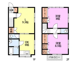 アトラクティブシェルター【1階】の間取り