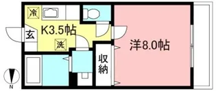 アーバンプラザA館【1階】の間取り