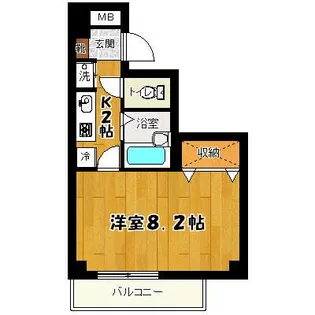 第2本田ビル【4階】の間取り