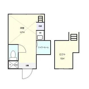Parc Lux【2階】の間取り