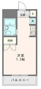 メゾンロートレック【1階】の間取り