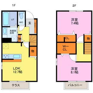 solare【1階】の間取り
