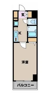 エステムプラザ横浜みなとみらいWEST【4階】の間取り