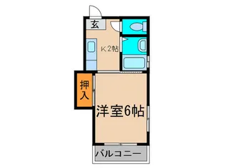メゾンドエスポワール【3階】の間取り