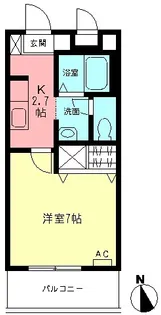 サンモール梶ヶ谷【2階】の間取り