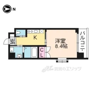 ライラック【3階】の間取り