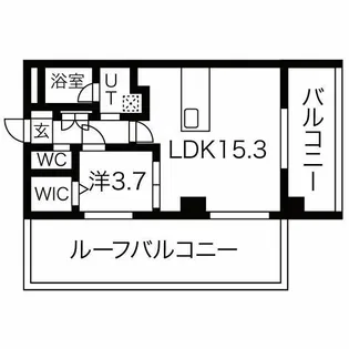 C・P・Pure隼人町【5階】の間取り