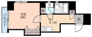 プリマヴェーラ.K【4階】の間取り