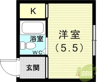 ルミエール神戸高雄台【2階】の間取り