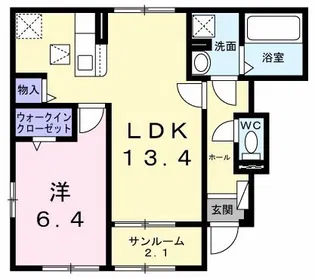 メゾンK【1階】の間取り