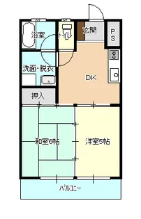 シャトルブラウン【3階】の間取り