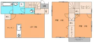 静岡県駿東郡長泉町桜堤2【一戸建】の間取り