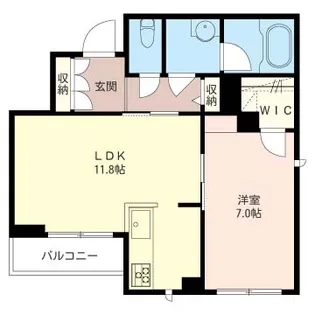 ムーンコート【1階】の間取り