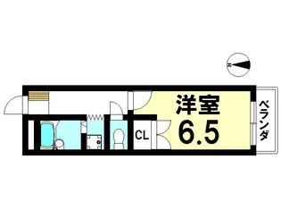 スプリングコートII【2階】の間取り