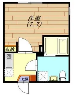 プランドール吉野町【3階】の間取り