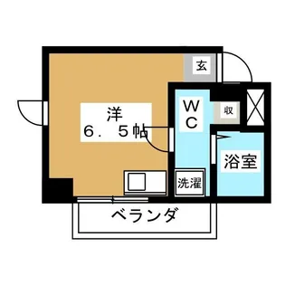 ダイニチ館F1番館【3階】の間取り