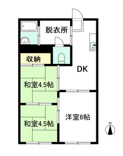 メゾンスギモト【1階】の間取り
