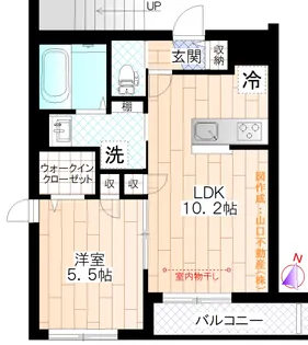 アルペジオ【2階】の間取り