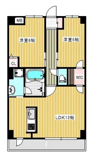 CITY GRANDE南光台【2階】の間取り