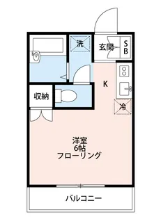 カーサ・フェリチェ【2階】の間取り