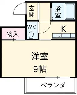 シックスブレイン【2階】の間取り
