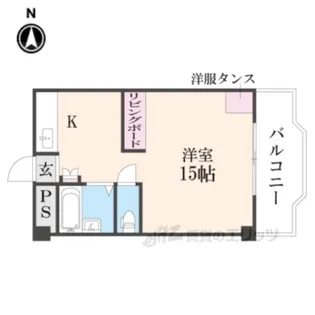 ビクトワール桜井【3階】の間取り