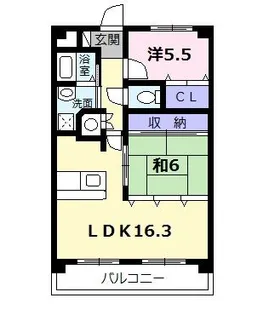 ルネスガーデン【2階】の間取り