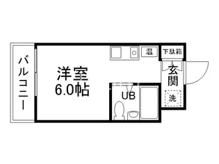 ラポール【4階】の間取り