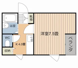 タートル楓【3階】の間取り