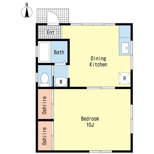 MK荘【1階】の間取り