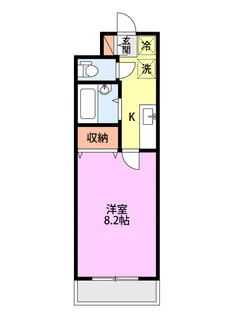 アーバンスカイ【3階】の間取り