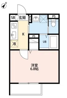 robot home 柳瀬川II【3階】の間取り