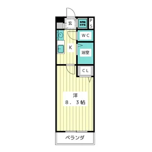 ベルコリーヌ向山【2階】の間取り